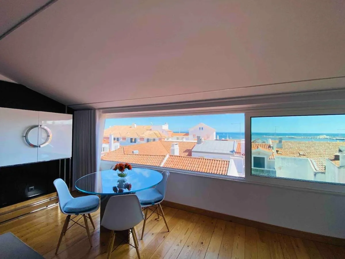 Sea View Loft 30 Secs To Beach In Historic Old Town Cascais 0*,