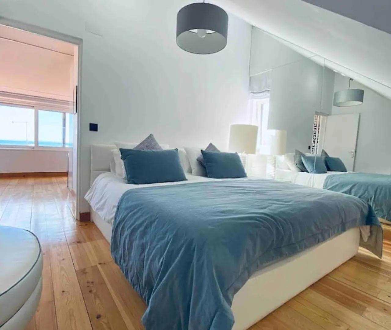 Sea View Loft 30 Secs To Beach In Historic Old Town Cascais Portugal